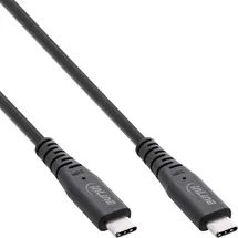 InLine USB-C 0,5 m Schwarz