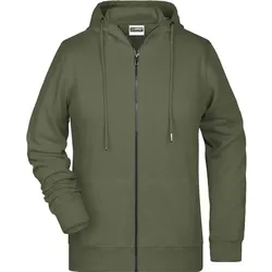Damen Zip Hoody "8025" - XL - olive