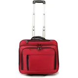 Dermata Businesstrolley 2-Rollen 42 cm / 38 l rot