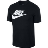 Nike Sportswear T-Shirt schwarz / weiß S