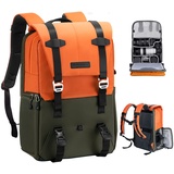 K&F Concept Kamerarucksack, Fotorucksack für Fotografen, Kamerarucksack mit 15-15,6-Zoll-Laptopfach, kompatibel für Canon/Nikon/Sony/DJI Mavic Drone (Beta Rucksack 20L).