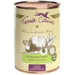 Terra Canis Gartentopf 6x400g Obst & Gemüse