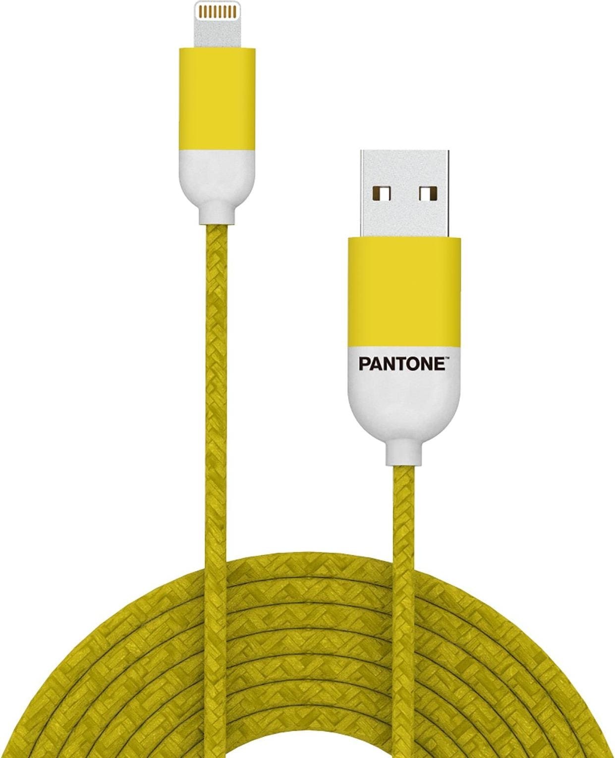 Celly USB TO LIGHTNING CABLE PANTONE YELLOW PT-LCS001-5Y (1.50 m), USB Kabel