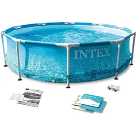 Intex Beachside Metal Frame Pool 305 x 76 cm
