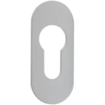 Erich Dieckmann GmbH Ares PZ Rosette oval 0817/3 silberfarbig