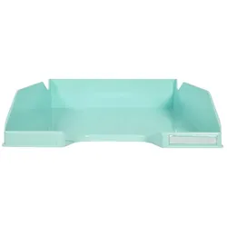 Exacompta 113263D 6x Briefablage COMBO MIDI, Kollektion Aquarel - Pastellgrün