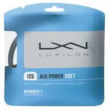 Luxilon Wilson Unisex - Erwachsene ALU Power Soft 125 Set SI Strings, Silver, 12,2 Meter