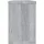 vidaXL Wandregal 60 x 15 x 23 cm Grau