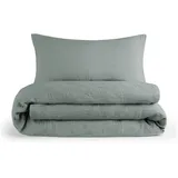 Laleni Kinderbettwäsche 100x135 cm aus Baumwolle - Musselin Bettwäsche Kinder 100 x 135 cm+Kissenbezug 40x60 - Oeko-TEX zertifizierte Bettwäsche Blau - Musselin Kinderbettwäsche 100 x 135 Baumwolle