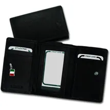 FLORENCE Geldbörse Damen Portemonnaie schwarz