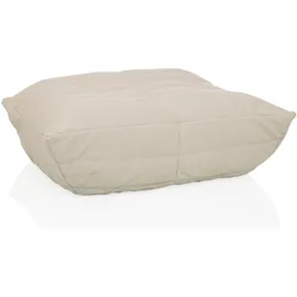 hjh living Relaxsessel Sitzolo Podi Polyester 1 St. 0 x 0 x 0 cm Beige/Braun