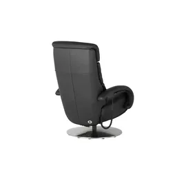 Hukla Relaxsessel Florian Leder 73 x 109 x 91 cm Schwarz elektrisch