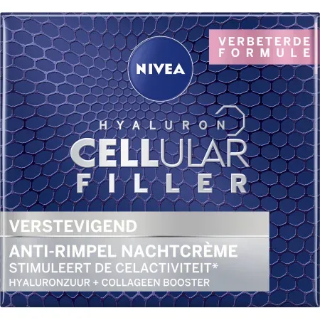Nivea Hyaluron Cellular Filler Verstevigende Nachtcreme Tiegel 50ml