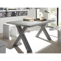 Mäusbacher Esstisch MASTER X - grau - 140x90cm