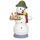 Kuhnert Räuchermännchen Schneemann mit Schwibbogen - ca. 13 cm - Made in Germany