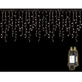salcar Lichtervorhang LED 8 m Warmweiß