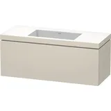 Duravit Möbelset c-shaped Set wandhängend wandhängend „L-Cube“ 120 × 50 × 48 cm