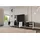altdecor Elio Lowboard 300 cm Schwarz/Weiß Holzwerkstoff