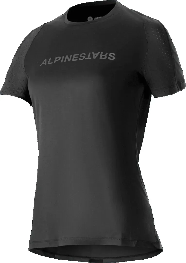 Alpinestars Stella A-Dura Dri Switch Dames fietsshirt met korte mouwen, zwart, M Voorvrouw