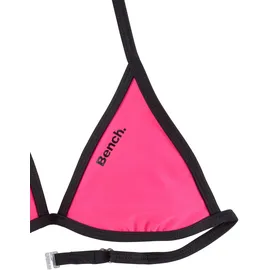 BENCH Triangel-Bikini pink/schwarz 122/128