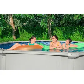 BESTWAY Hydrium Stahlwandpool Komplett-Set Ø 360 x 120 cm inkl. Sandfilteranlage