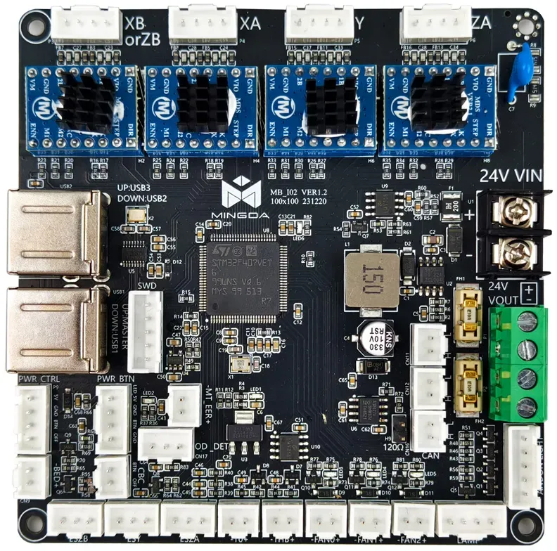 Mingda MD-400D MotherBoard for Industrial - grade 02