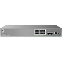 Grandstream GWN7801P Pro Enterprise Layer 2++ Managed Switch 8× RJ45 (PoE/PoE+) 2×