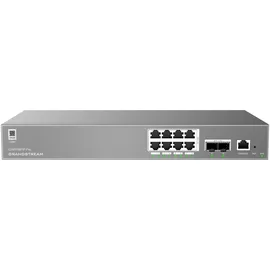 Grandstream GWN7801P Pro Enterprise Layer 2++ Managed Switch 8× RJ45 (PoE/PoE+) 2×