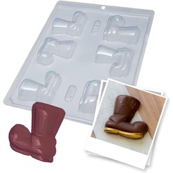 BWB 173 Form Bonbonform Weihnachten Mittlerer Stiefel für heiße Schokolade Einfa...