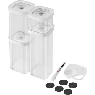 Zwilling Fresh Save CUBE (Set, S / 6-tlg, Transparent-Weiß