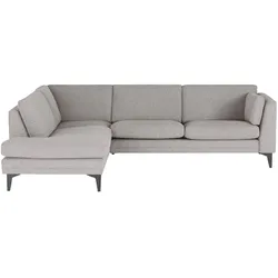 SOHO Ecksofa  Avignon , grau , Maße (cm): B: 258 H: 78 T: 203