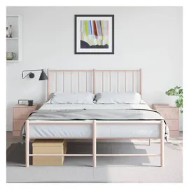 vidaXL Nachtschrank 2 Stk. 34,5 x 39 x 44 cm Rosa