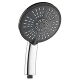 Primaster Handbrause 5 Strahlarten XXL chrom-hellgrau wassersparend