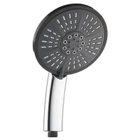 Primaster Handbrause 5 Strahlarten XXL chrom-hellgrau wassersparend