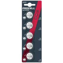 Procell Knopfzelle CR 2025 3 V 5 St. Lithium Intense