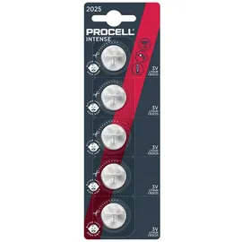 Procell Knopfzelle CR 2025 3 V 5 St. Lithium Intense