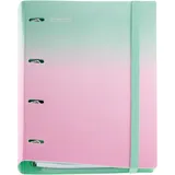 Miquelrius Ordner DIN A4 35 mm Mint/Rosa
