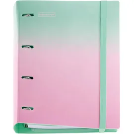 Miquelrius Ordner DIN A4 35 mm Mint/Rosa