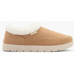 Hausschuh - Damen - cognac