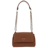 GUESS Umhängetasche Etel Convertible Xbody Flap Cognac