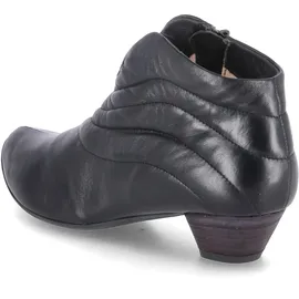 THINK! AIDA leder gefütterte nachhaltige nachhaltige Stiefelette, SCHWARZ, 38.5 EU