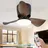 Homefire 125 cm Deckenventilator Schwarz