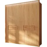 Home Affaire Kleiderschrank Léopoldine 207 x 226 x 62 cm Beige/Braun