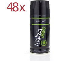 MALIZIA UOMO VETYVER 48x 150ml - bodyspray