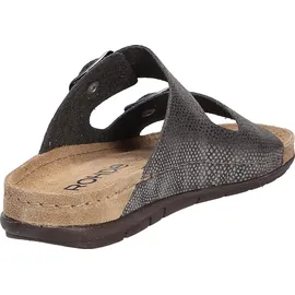 ROHDE Damen Pantolette Schnalle Rodigo-D 5872, Größe:41 EU, Farbe:Grau - Grau - 41