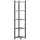 Vicco Eckregal 29 x 29 x 133 cm Goldkraft Eiche/Anthrazit