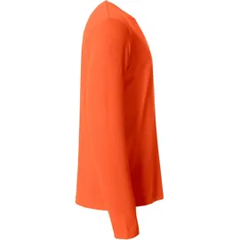 Clique Basic Langarmshirt orange S