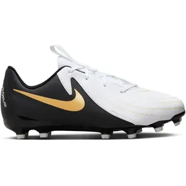 Nike Jr. Phantom GX 2 Academy FG weiß/metallic gold coin/schwarz 38,5