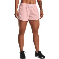 UNDER ARMOUR Damen Shorts Rival Fleece Short, 676 RETRO PINK, S