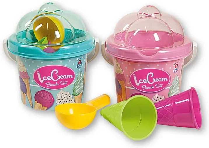 Mondo Eimer-Set Ice Cream 11 5-teilig 2-fach sortiert